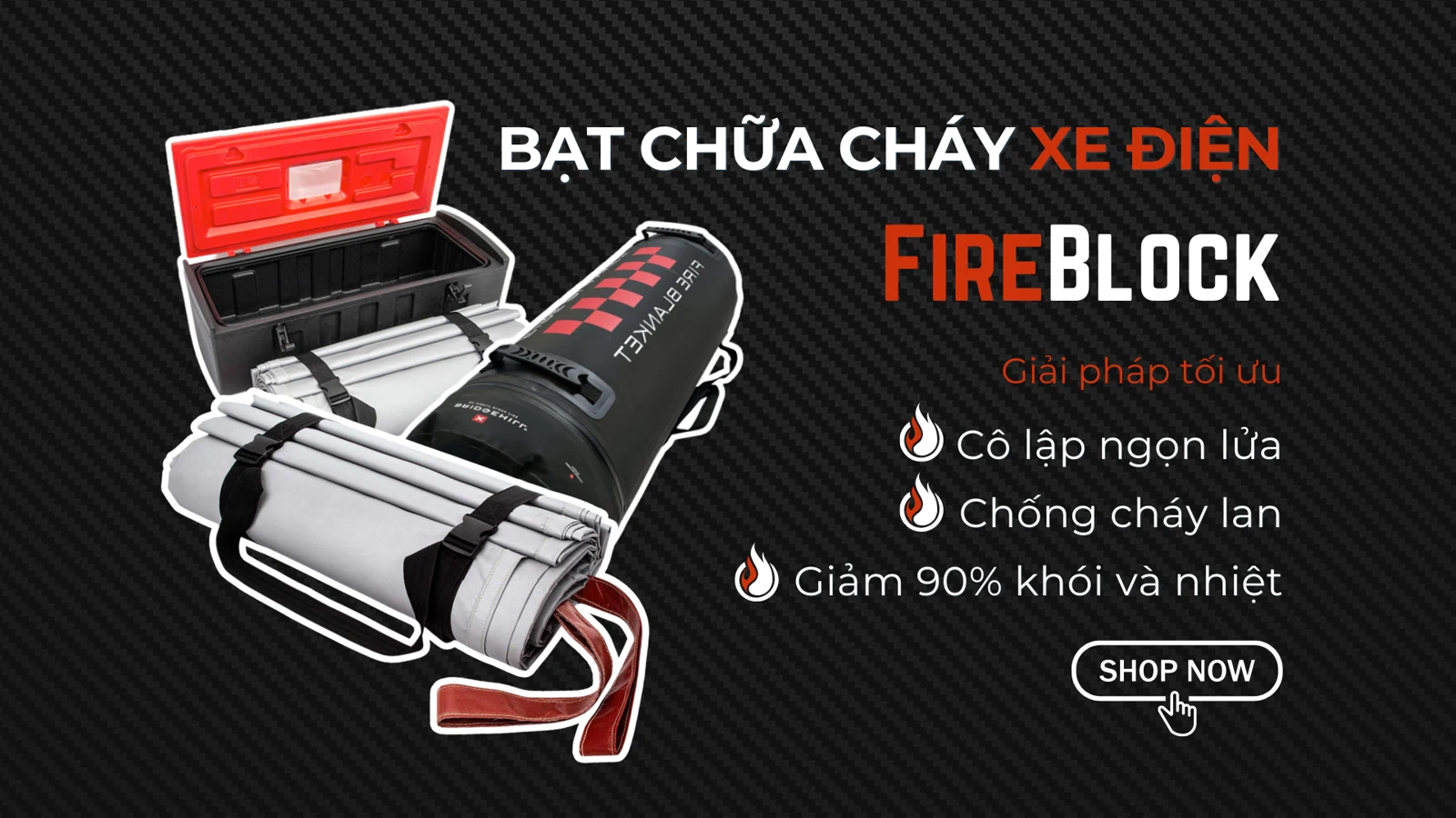 Bạt chữa cháy Fire Block