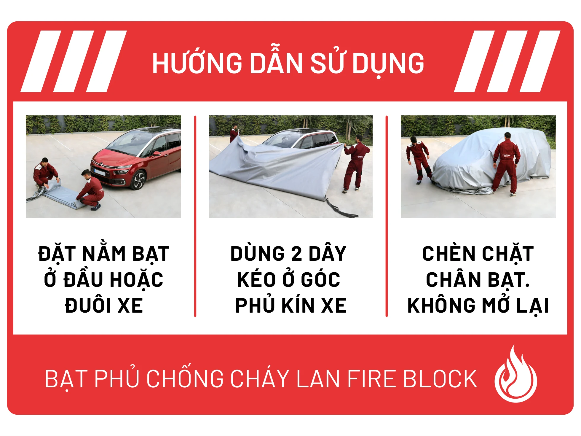 Tiêu lệnh sử dụng Fire Block